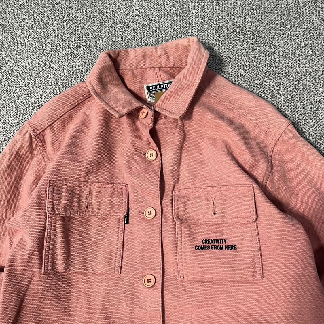 스컬프터 핑크 바이오 셔츠 상품이미지2