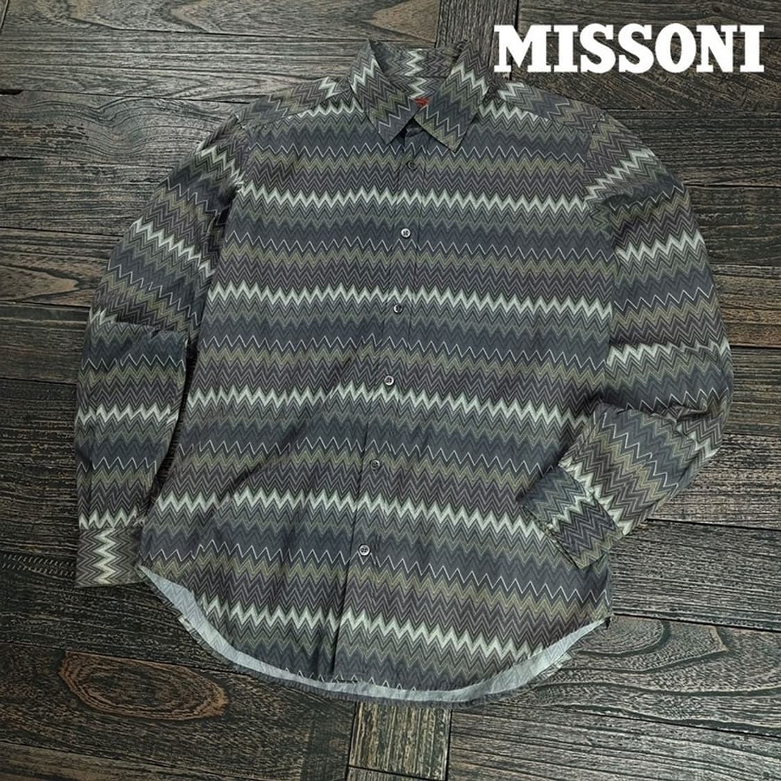 [미쏘니] 에스닉 패턴 빈티지 셔츠 P01555 상품이미지1