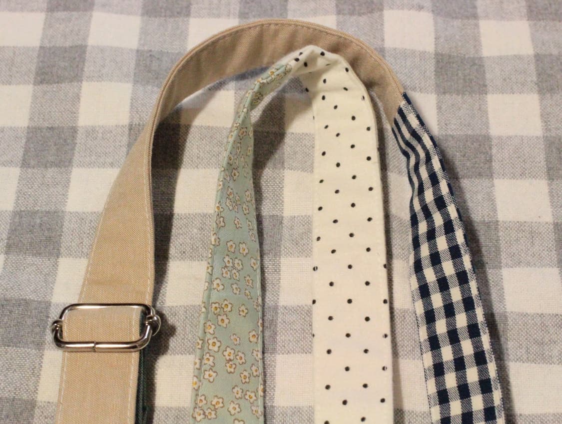 핸드메이드 패치워크 가방끈 숄더끈 상품이미지6