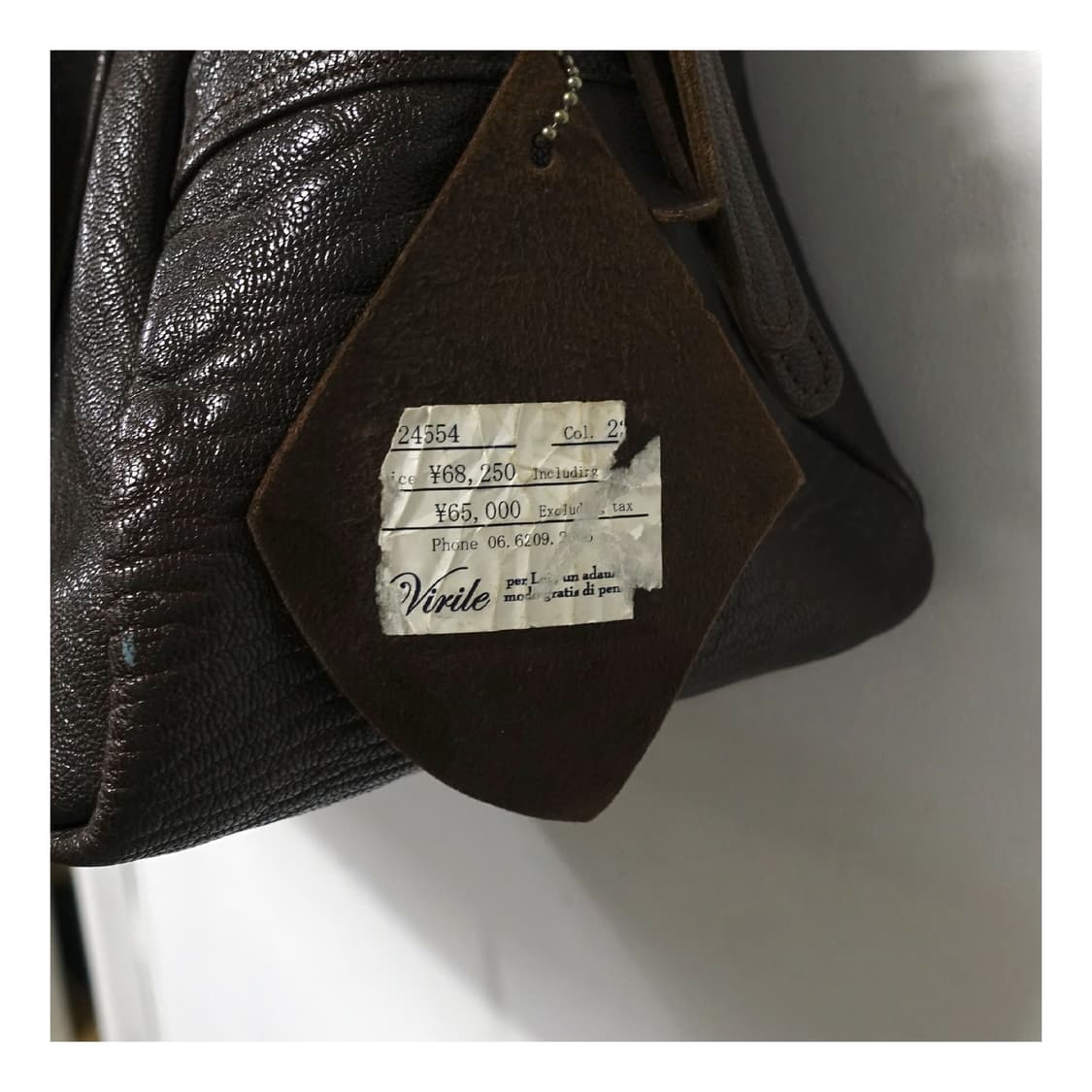 COWHIDE CALF HAIR FUR 카프헤어 송치 퍼 토트백 상품이미지5