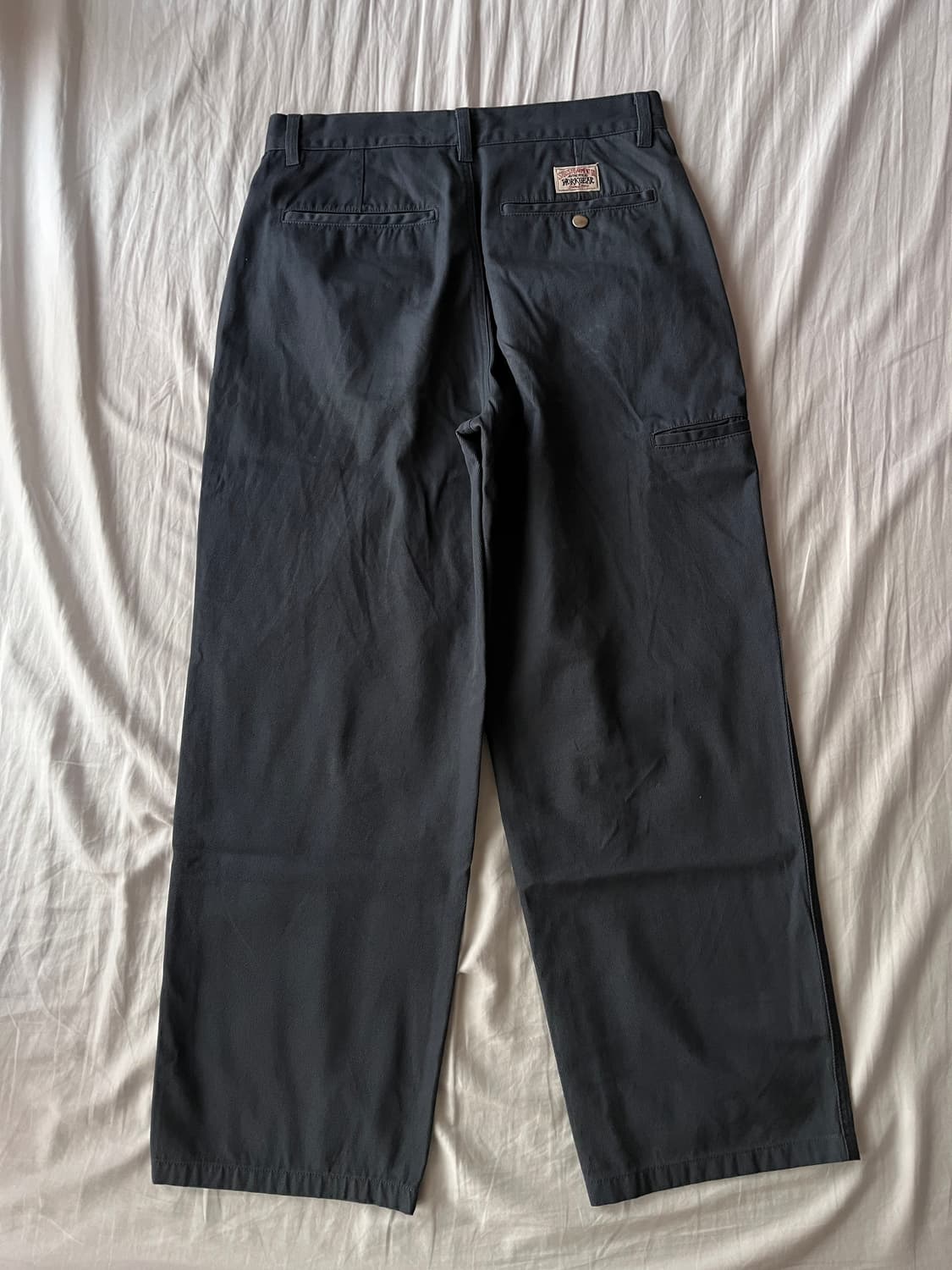 [30]스투시 워크팬츠 워시드 네이비 상품이미지2