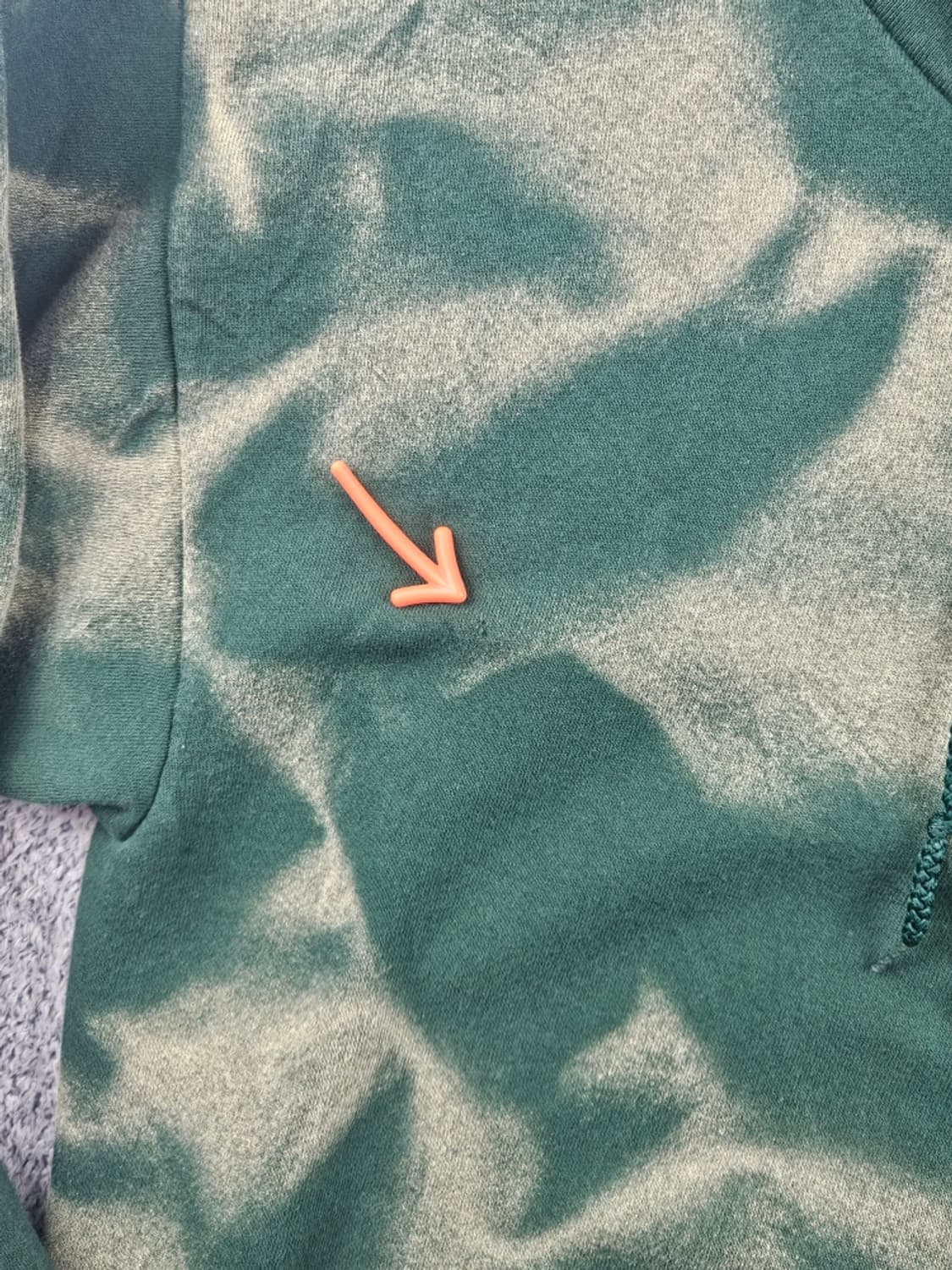 USA 핸드커프스 핸드워머 다잉워시드커스텀 후디 ( M ) / 10672 상품이미지8