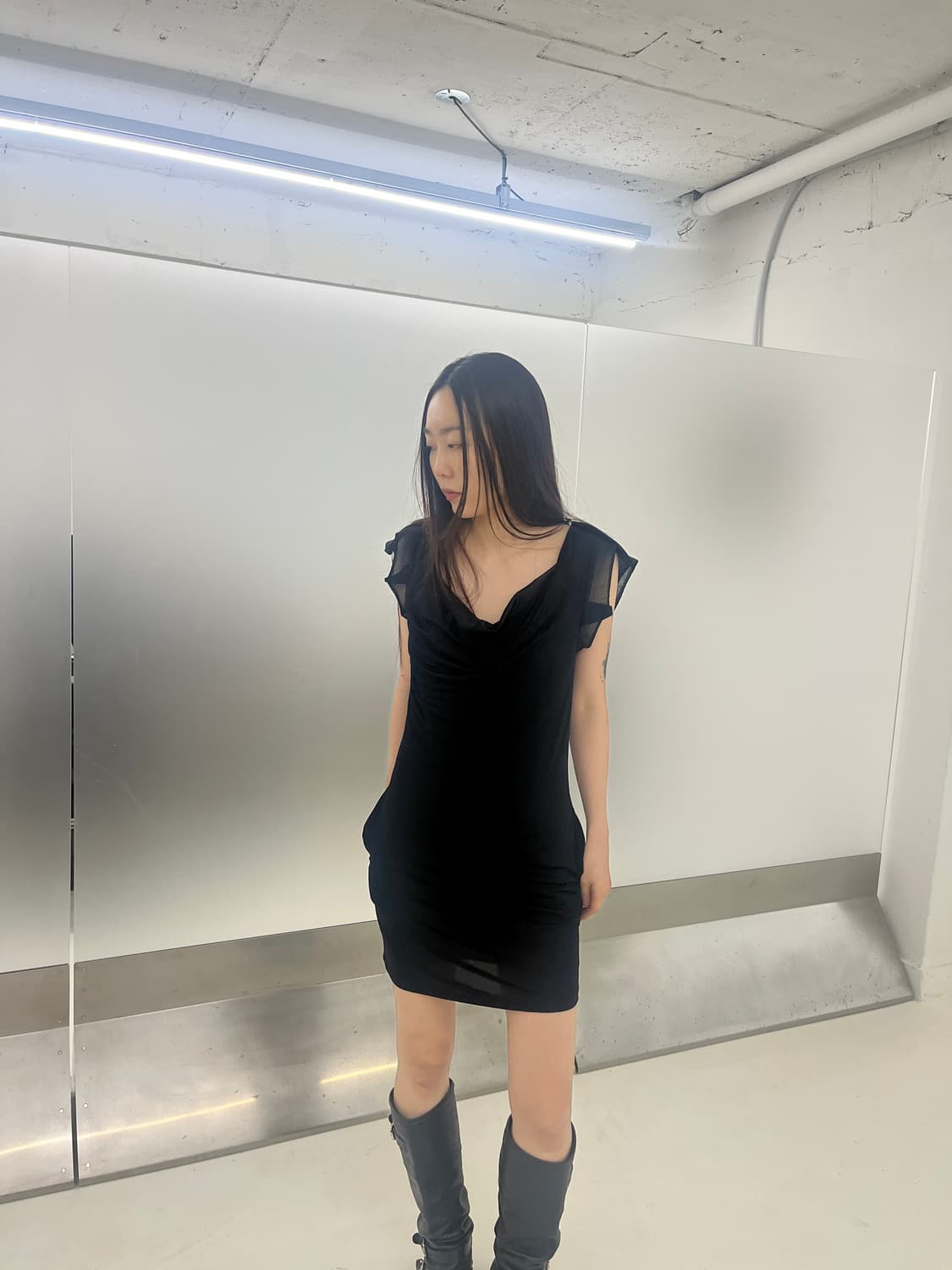 Diesel drape dress 상품이미지5