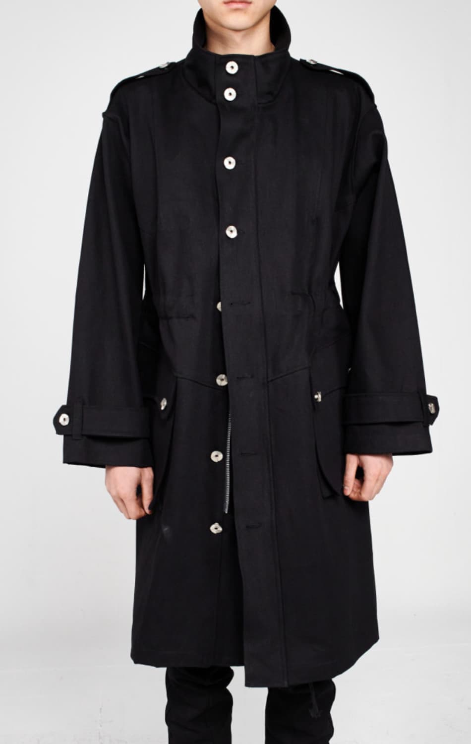 바로크 바로크샵 22시즌 블랙데님 M41 야상 파카 (os) 상품이미지1