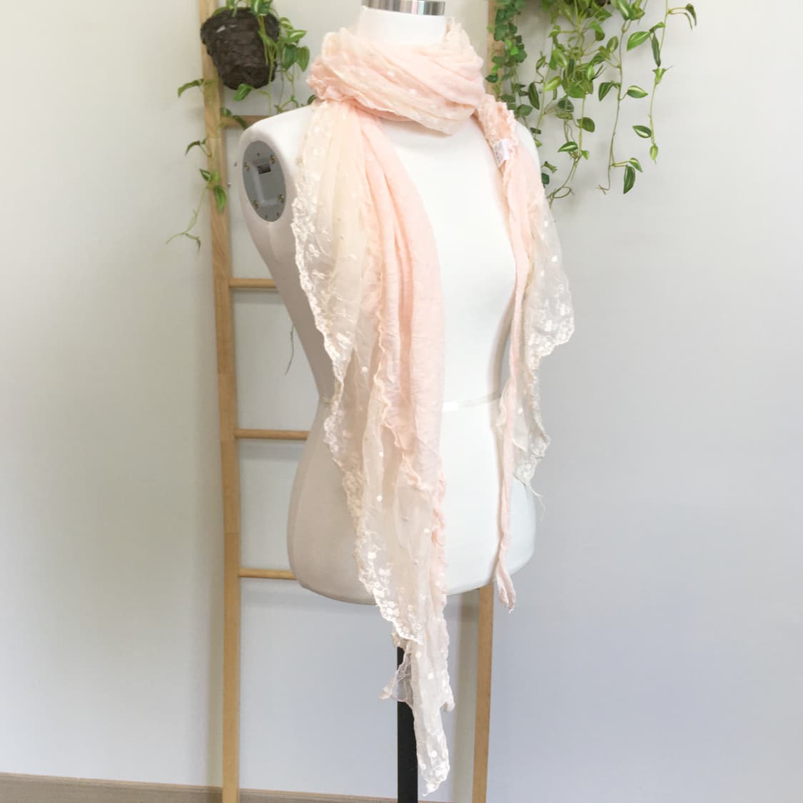 JPN/ 딸기우유스카프 딸기우유머플러 핑크스카프 모리걸스카프 모리룩스카프 상품이미지2