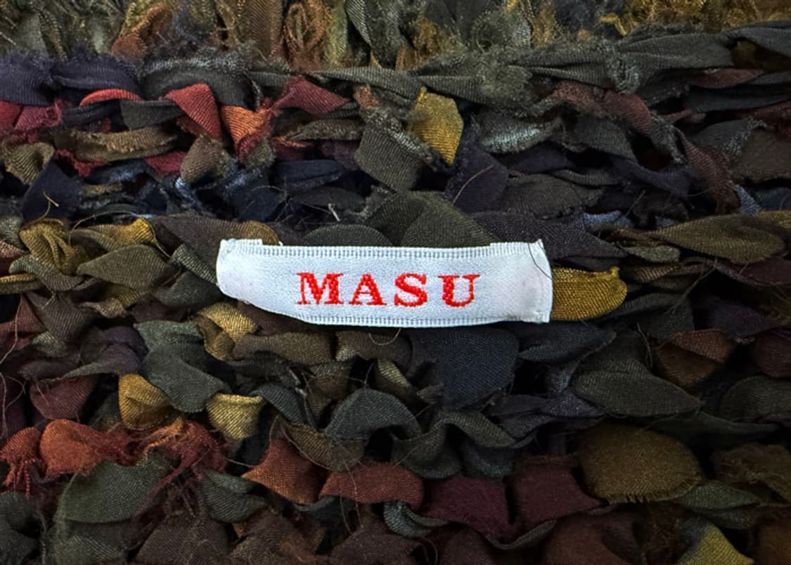 MASU 마수 실크 테이프끈 스웨터 상품이미지8