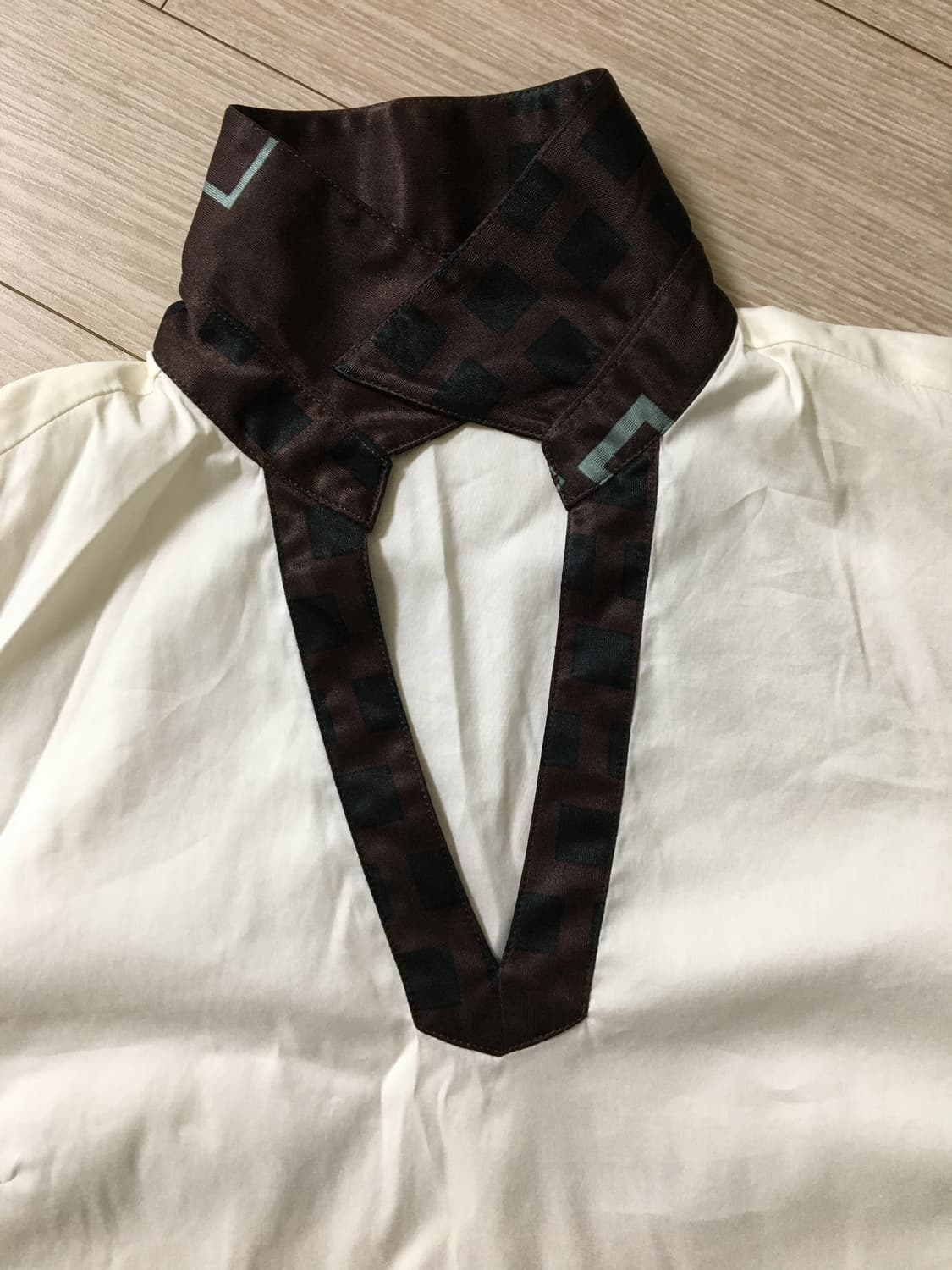 일본빈티지스퀘어넥셔츠 상품이미지4