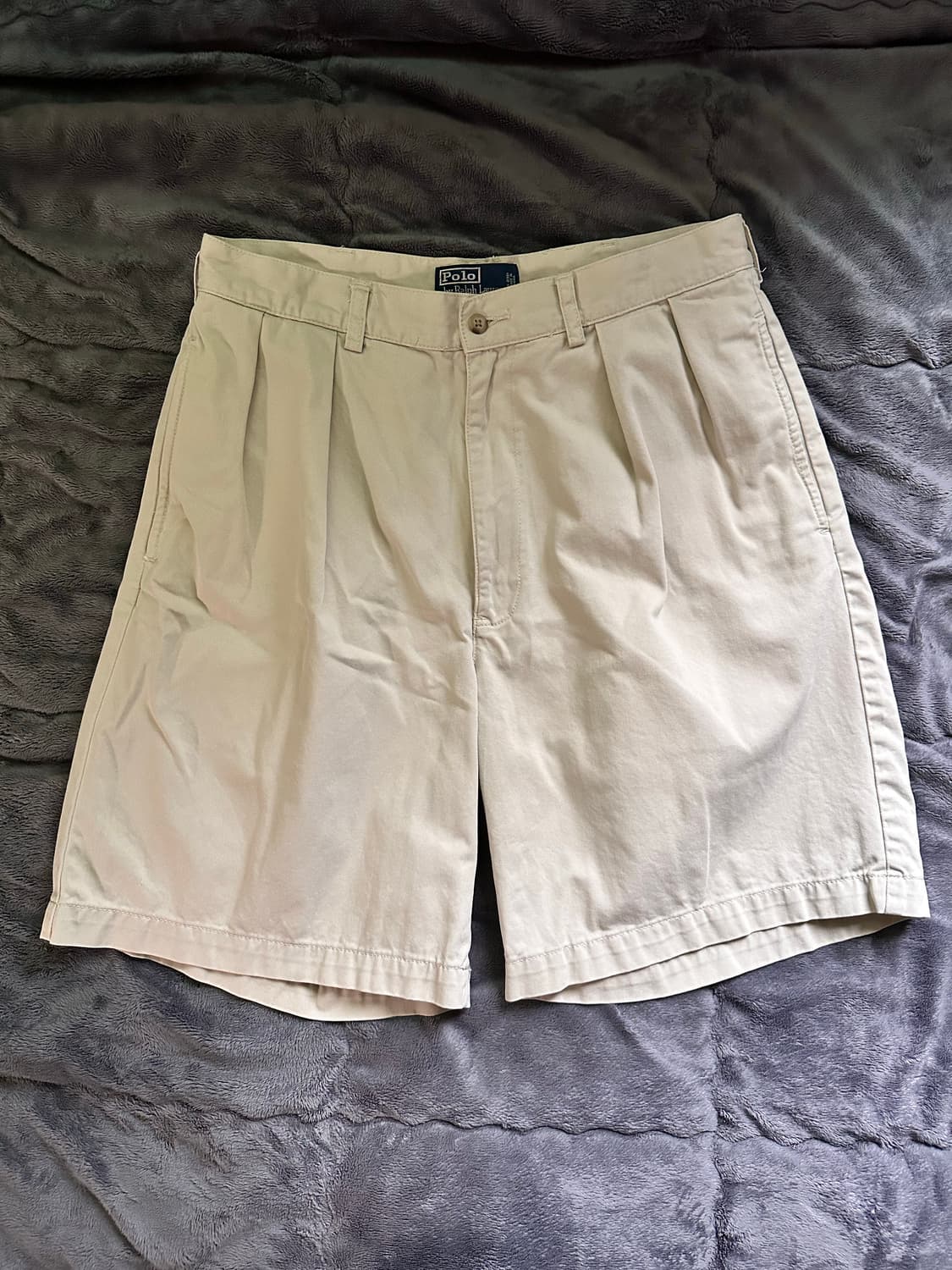 폴로 랄프로렌 치노 쇼츠 아이보리 상품이미지1
