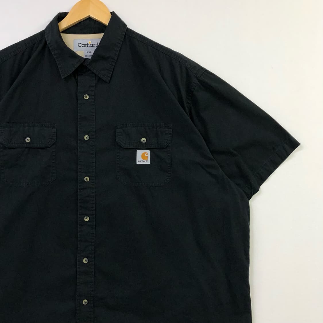 Xxl 칼하트 블랙 워크 셔츠 상품이미지1