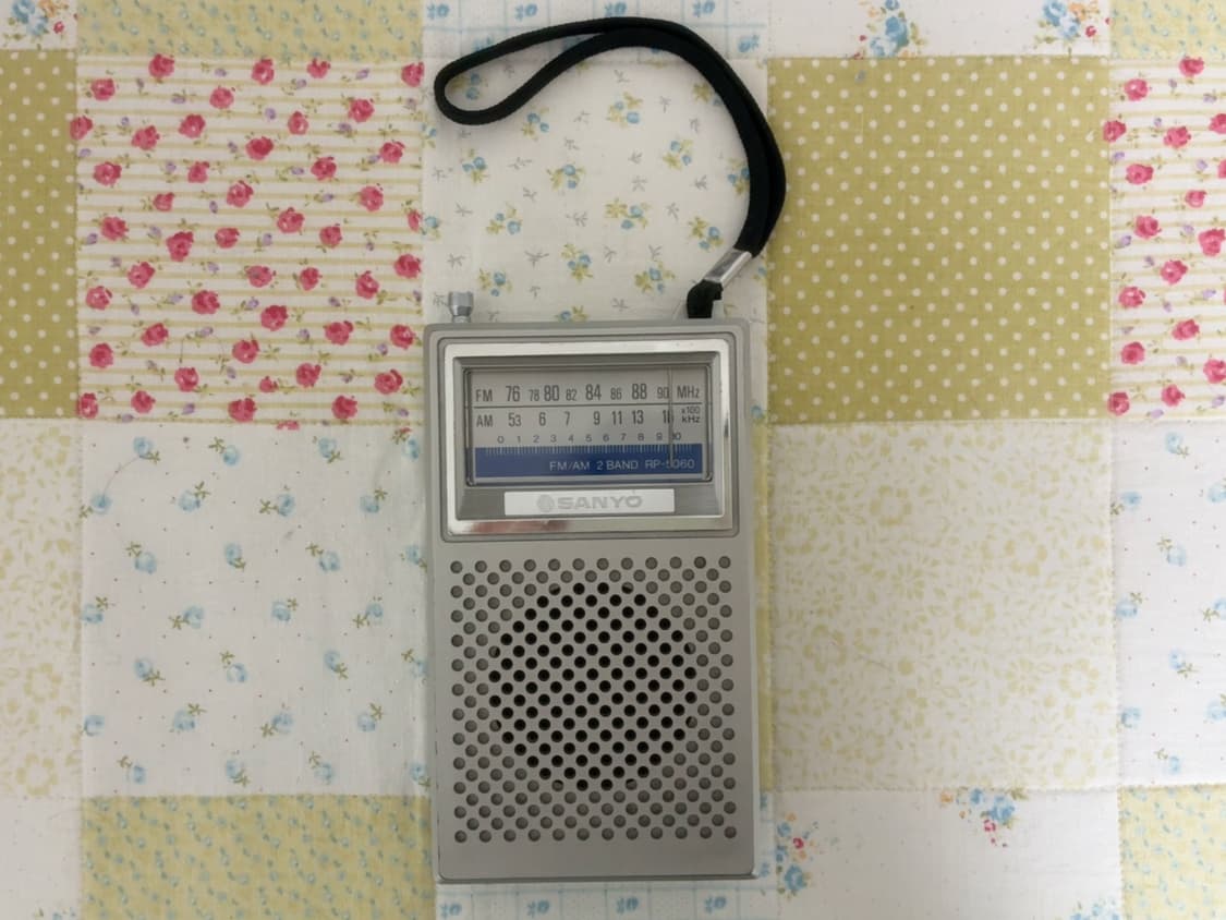레트로 SANYO 빈티지 AM/FM 라디오 - 정상 작동 상품이미지2