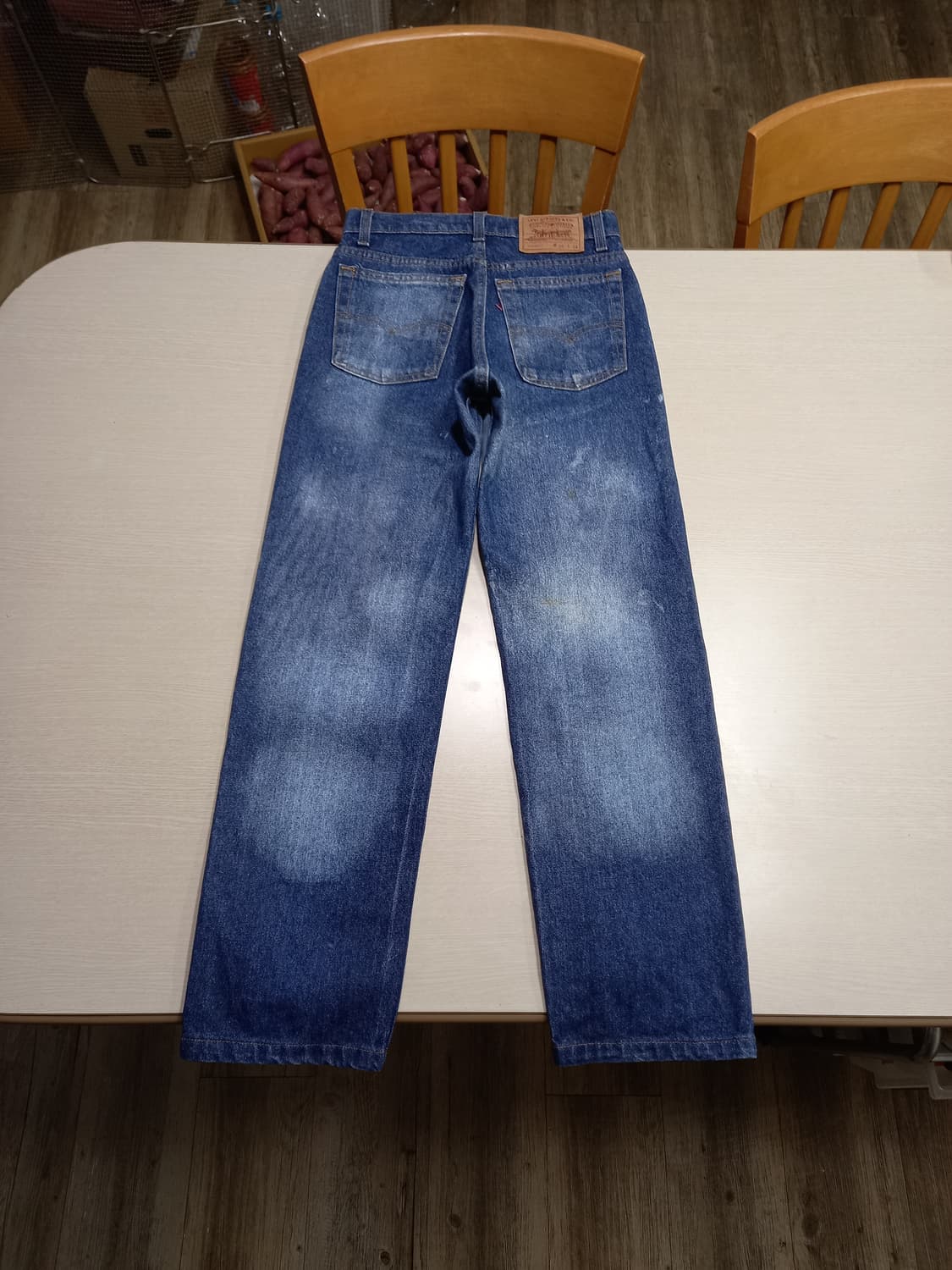 27 90's 리바이스510-0217 USA 테이퍼드진 27-613 상품이미지2