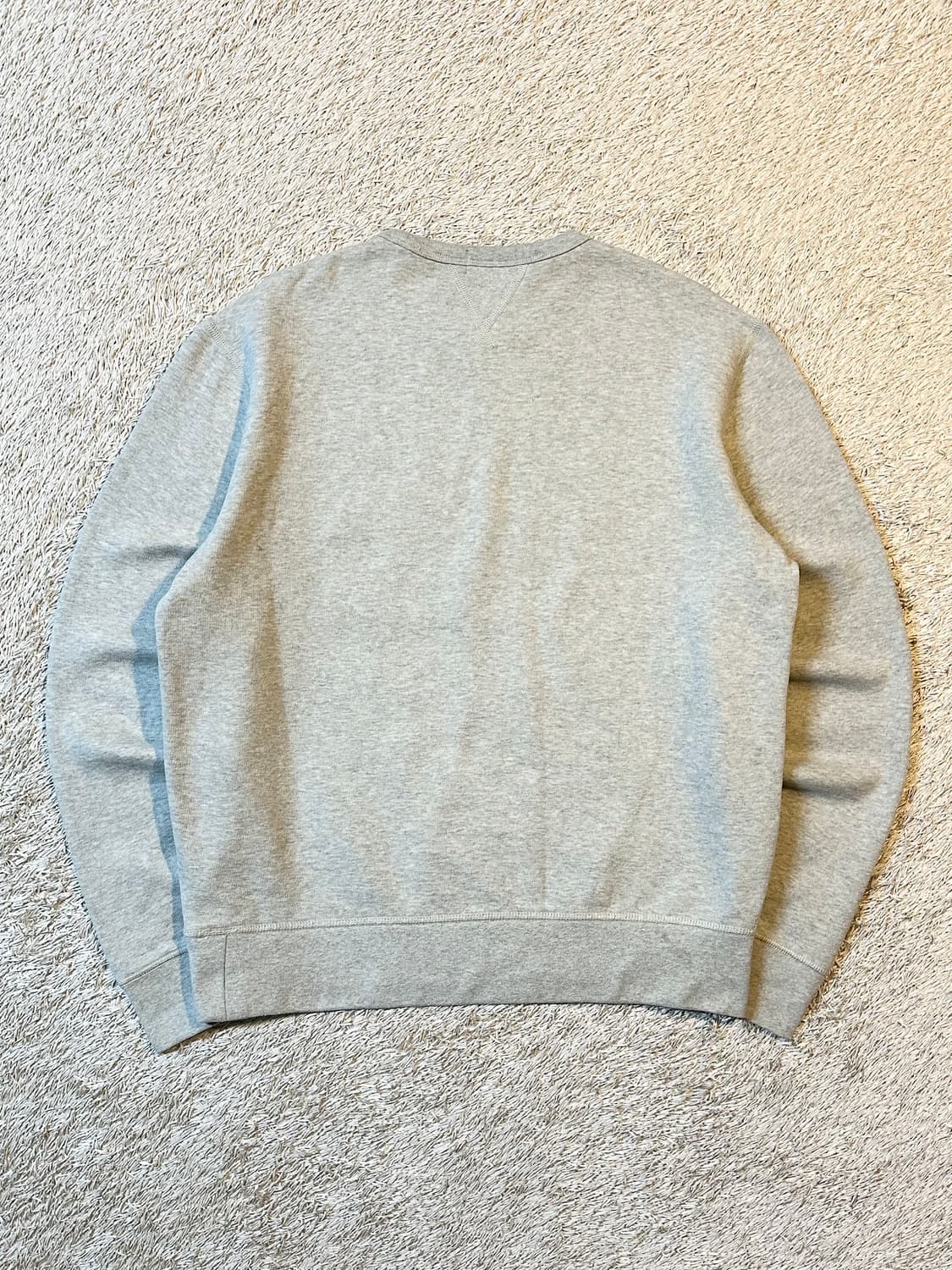 폴로 랄프로렌 신형 스펠아웃 아치로고 맨투맨 그레이 상품이미지2