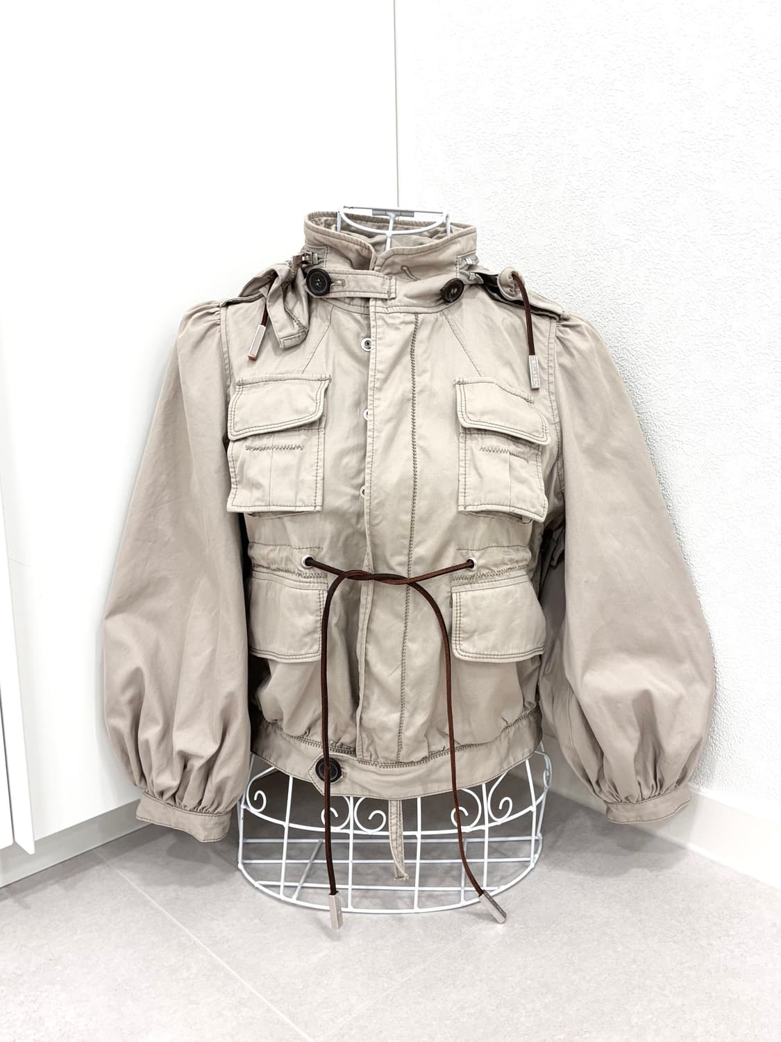 디스퀘어드 크롭 집업 상품이미지2