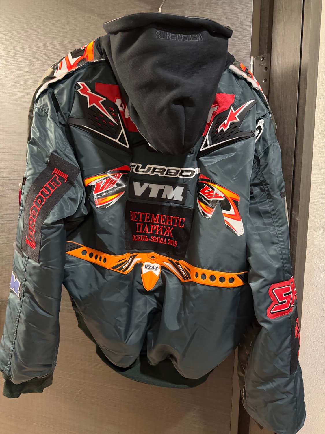 베트멍 알파 콜라보 VTM 터보 항공 점퍼 L 상품이미지5