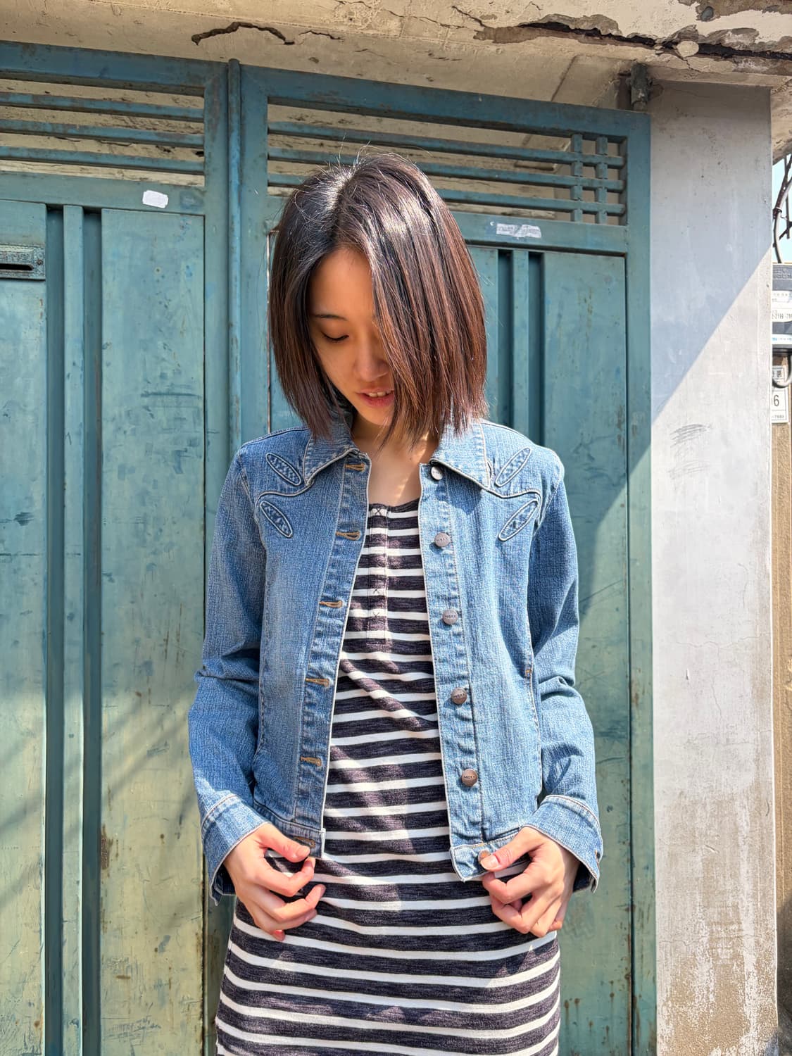 Mexx 웨스턴 디테일 데님 자켓 상품이미지2