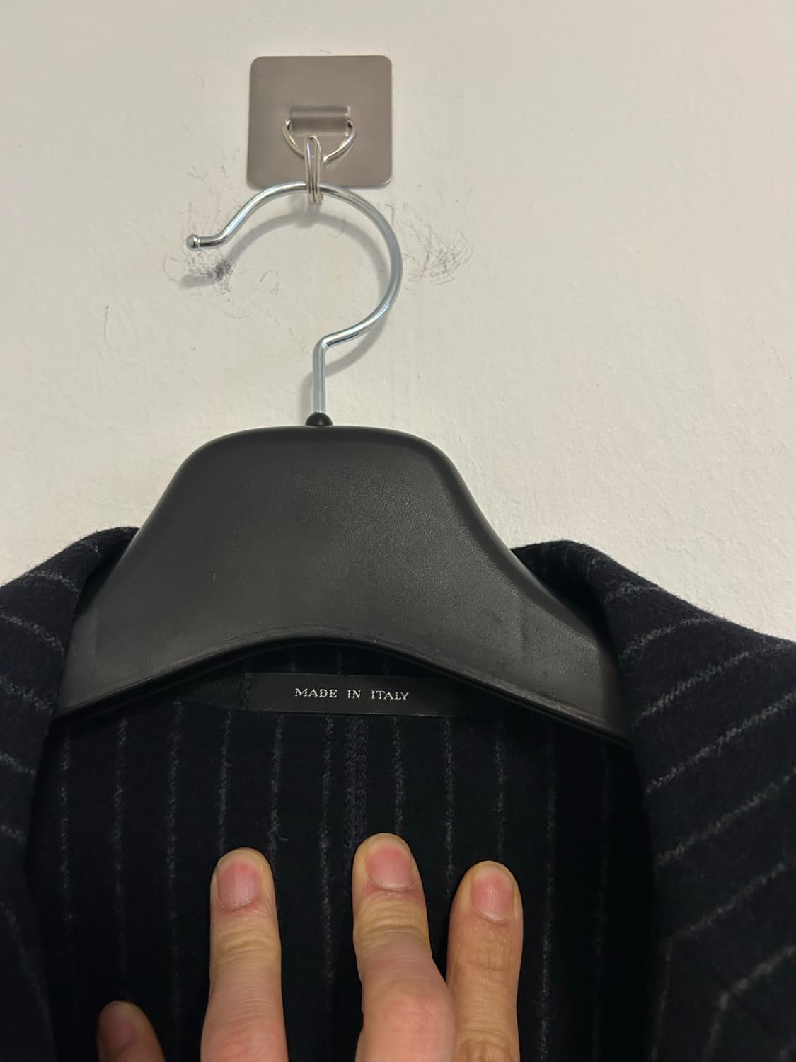 엠포리오 아르마니 이탈리아 메이드 핀스트라이프 블레이저 자켓 상품이미지2