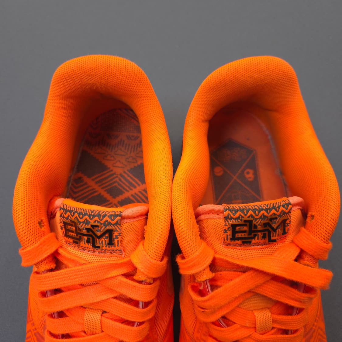 나이키 루나포스1 퓨즈 BHM 오렌지 운동화 상품이미지6
