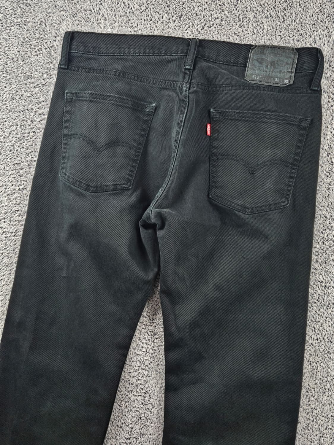 리바이스 513 블랙 진 데님 팬츠 ( 33X32 ) / 10862 상품이미지9