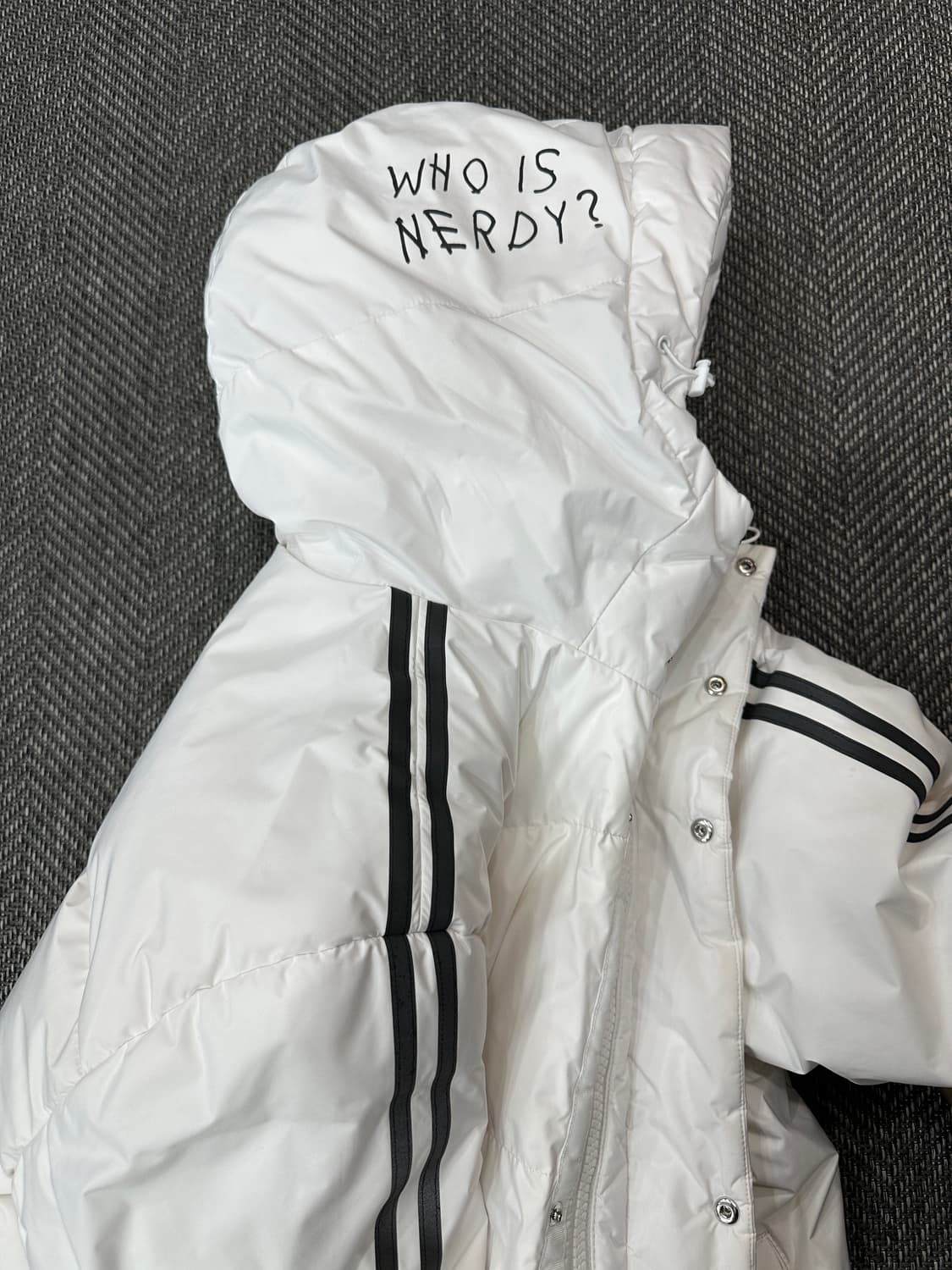 널디 롱패딩 화이트 상품이미지6