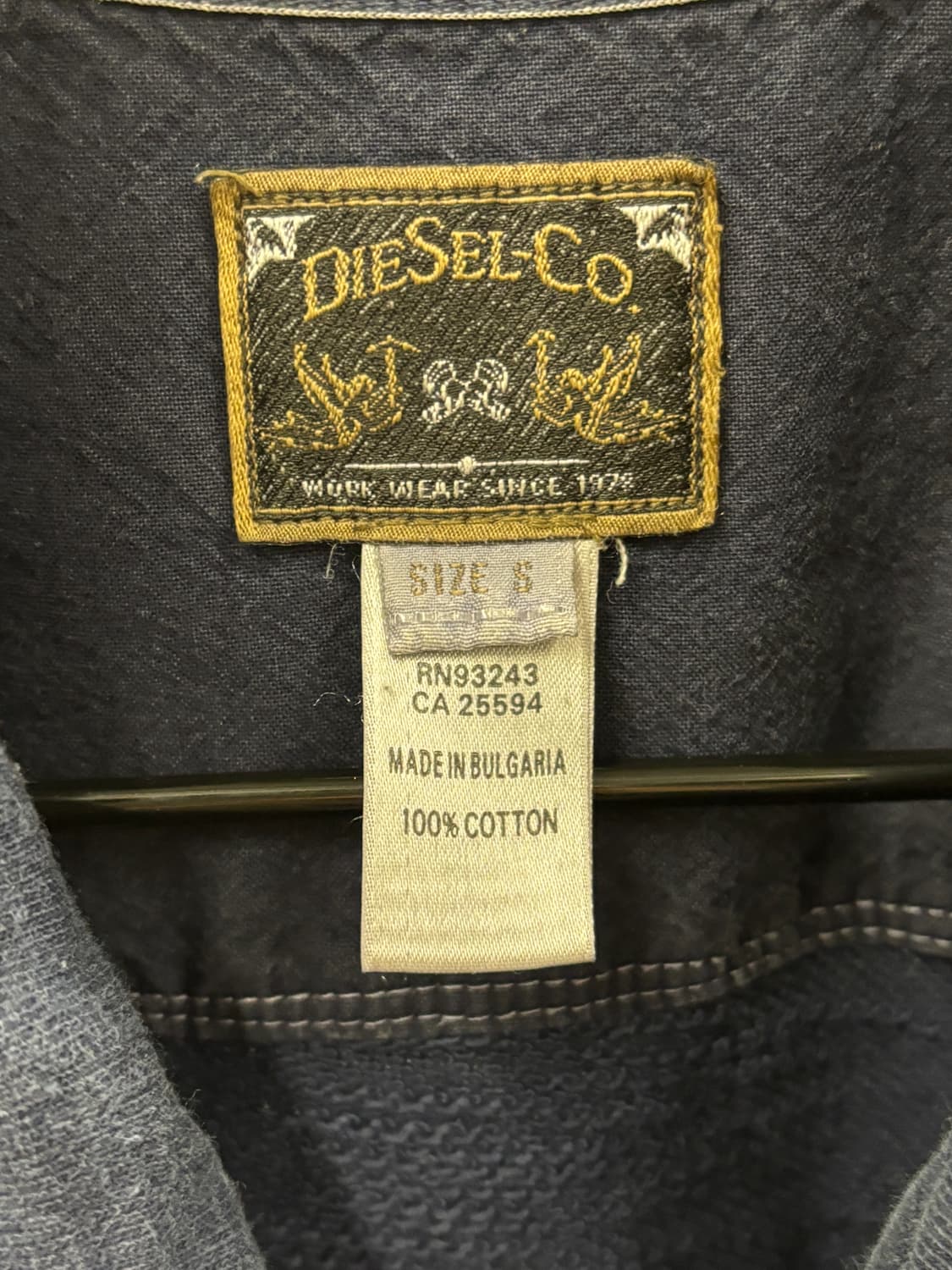 Diesel 디젤 워싱 가디건 S 상품이미지4