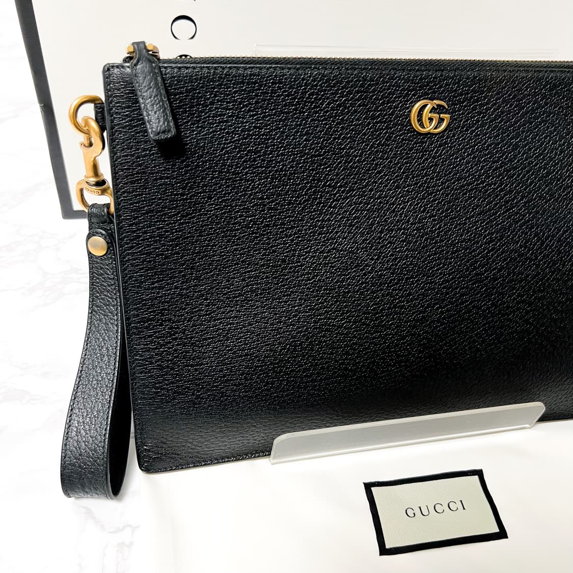 구찌 GG 마몬트 스트랩 클러치 상품이미지3