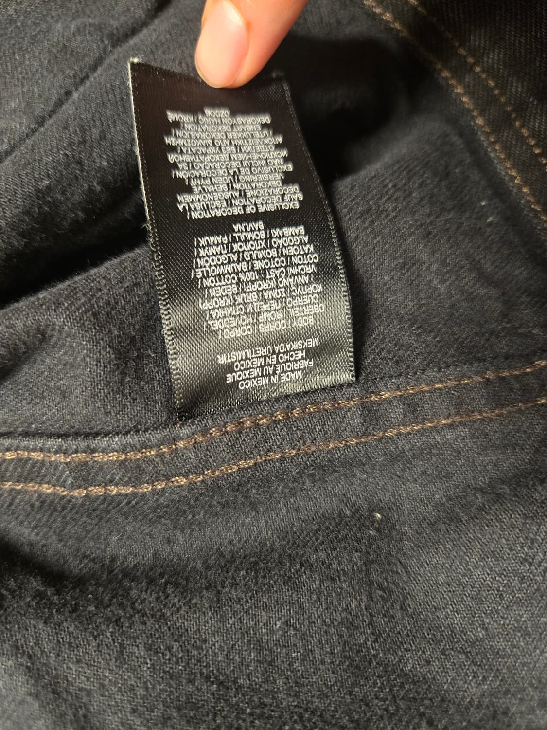 RLL lot271 블랙 데님자켓  M사이즈 상품이미지5