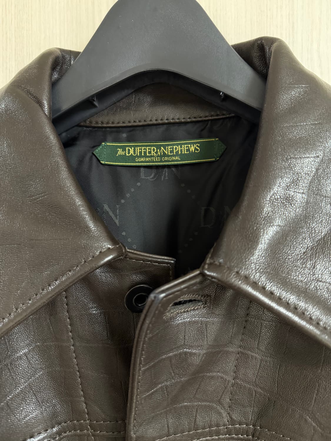 [L] Duffer N Nphews 더퍼앤네퓨즈 앙가죽레더NICENESS 상품이미지5