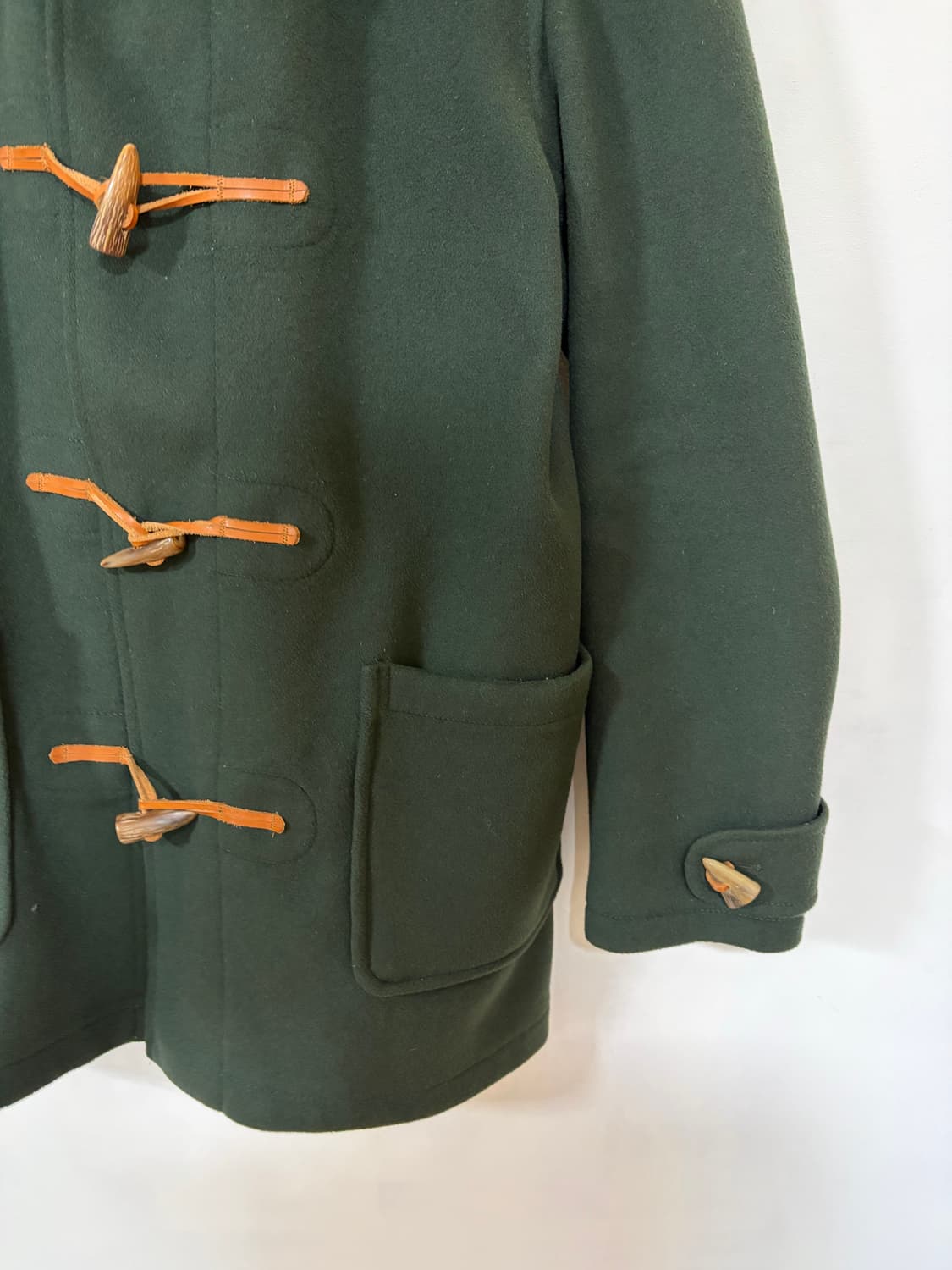 Gloverall 더플코트 그린40 상품이미지3