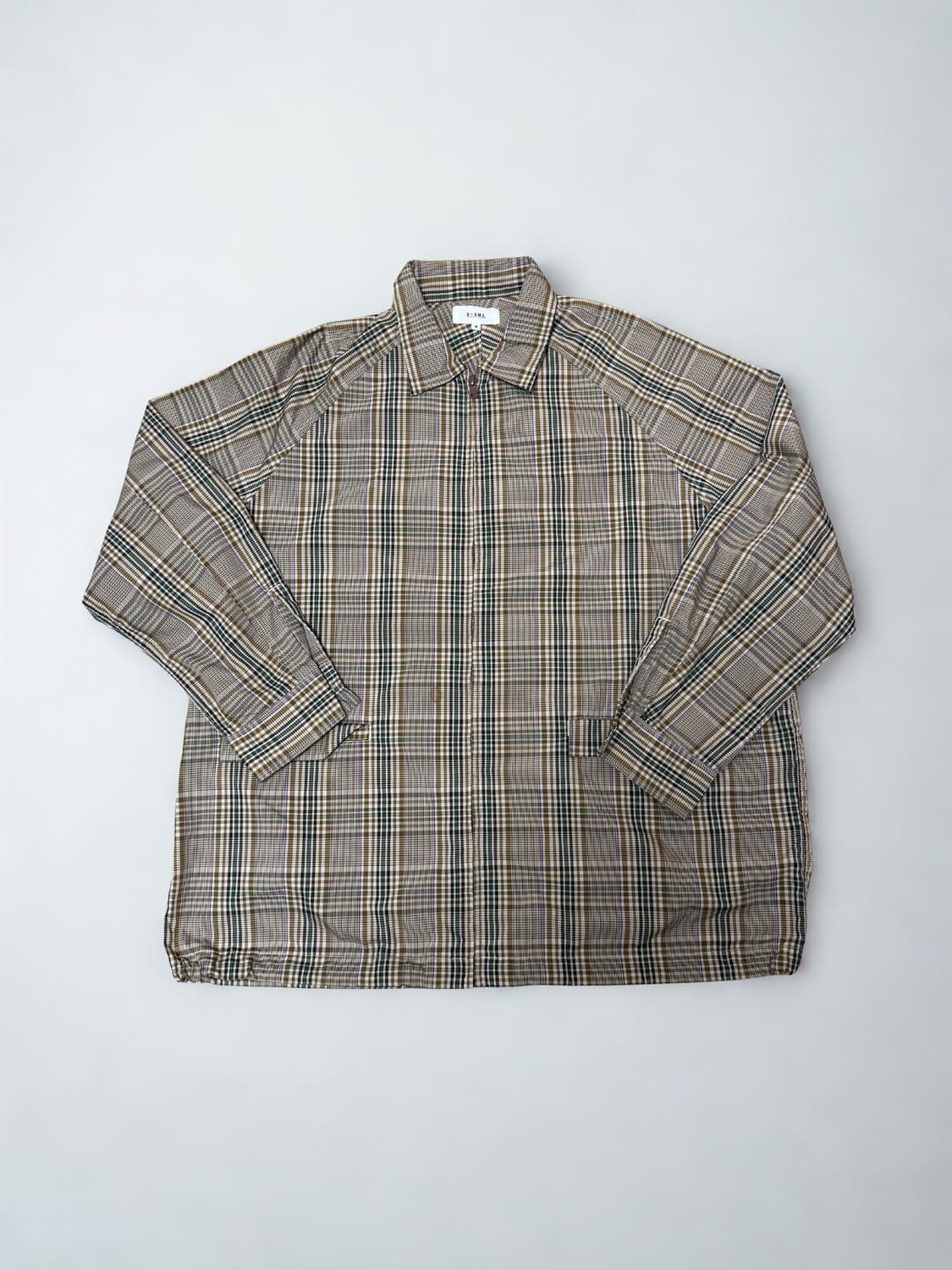 빔즈 버버리 패턴 체크 블루종 상품이미지2