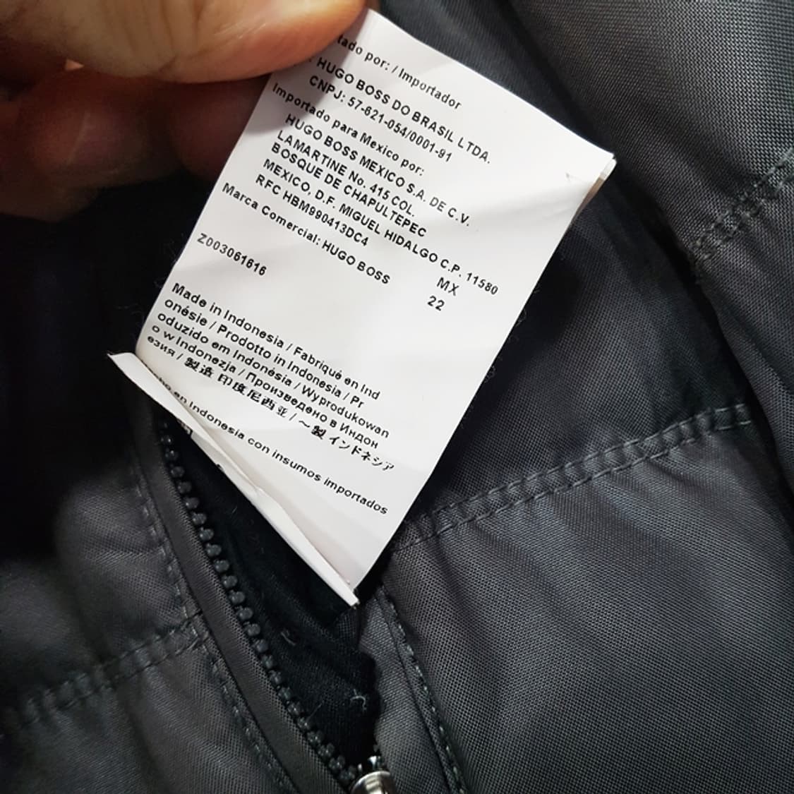 HUGO BOSS 휴고보스 롱 다운 패딩 상품이미지4