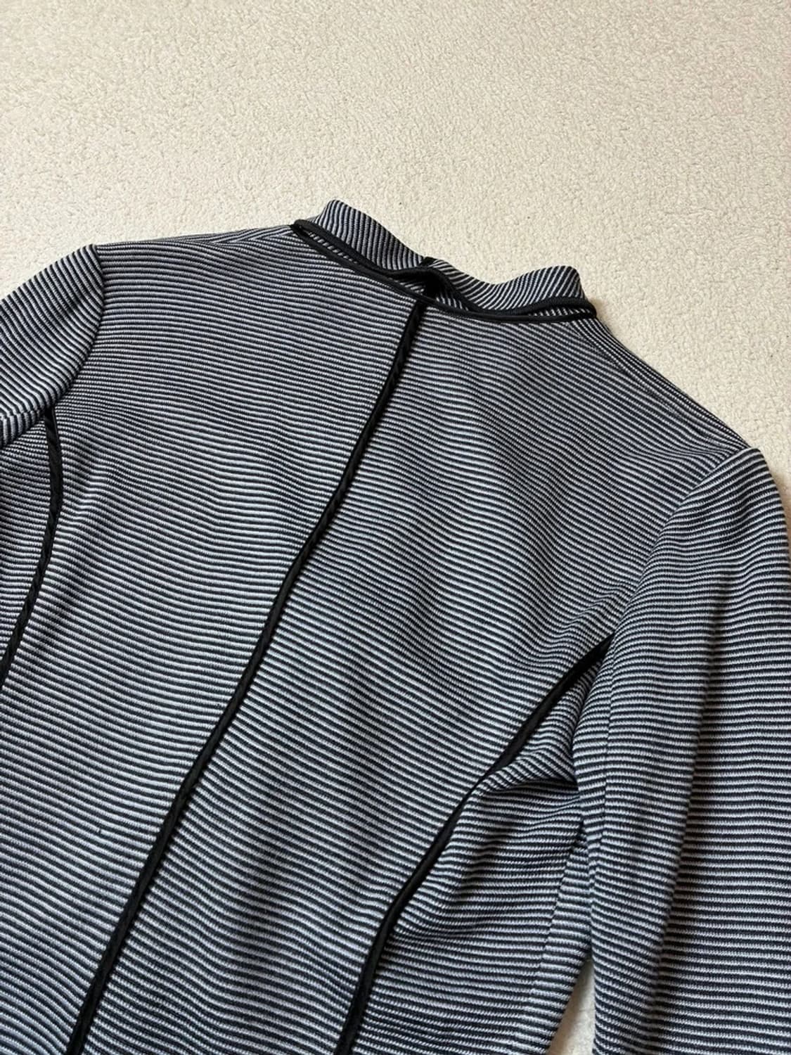 아르마니 꼴레지오니 00's 파이핑 트리밍 실크 자켓 PN7564 상품이미지4