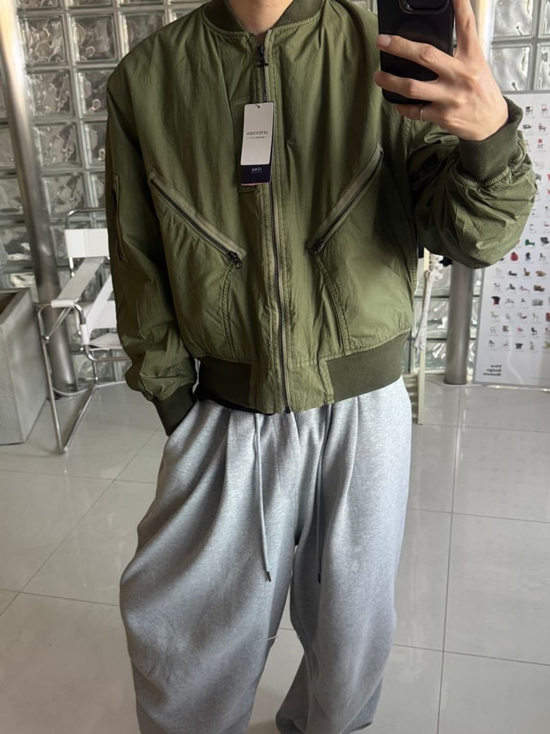 DYED TEST MA-1  상품이미지3