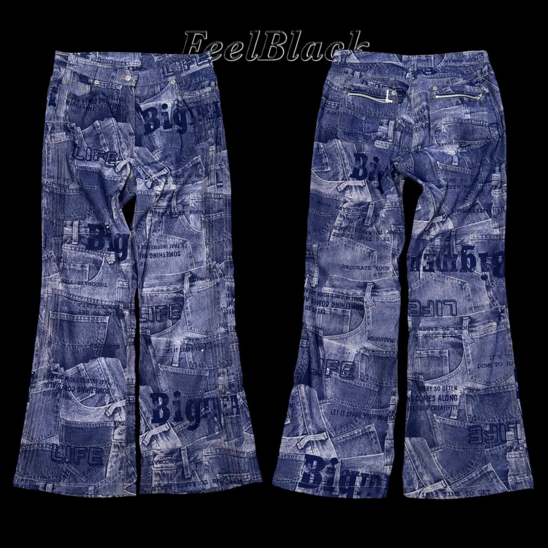 GK Blue Cubic Sparkle Vintage Denim 상품이미지9