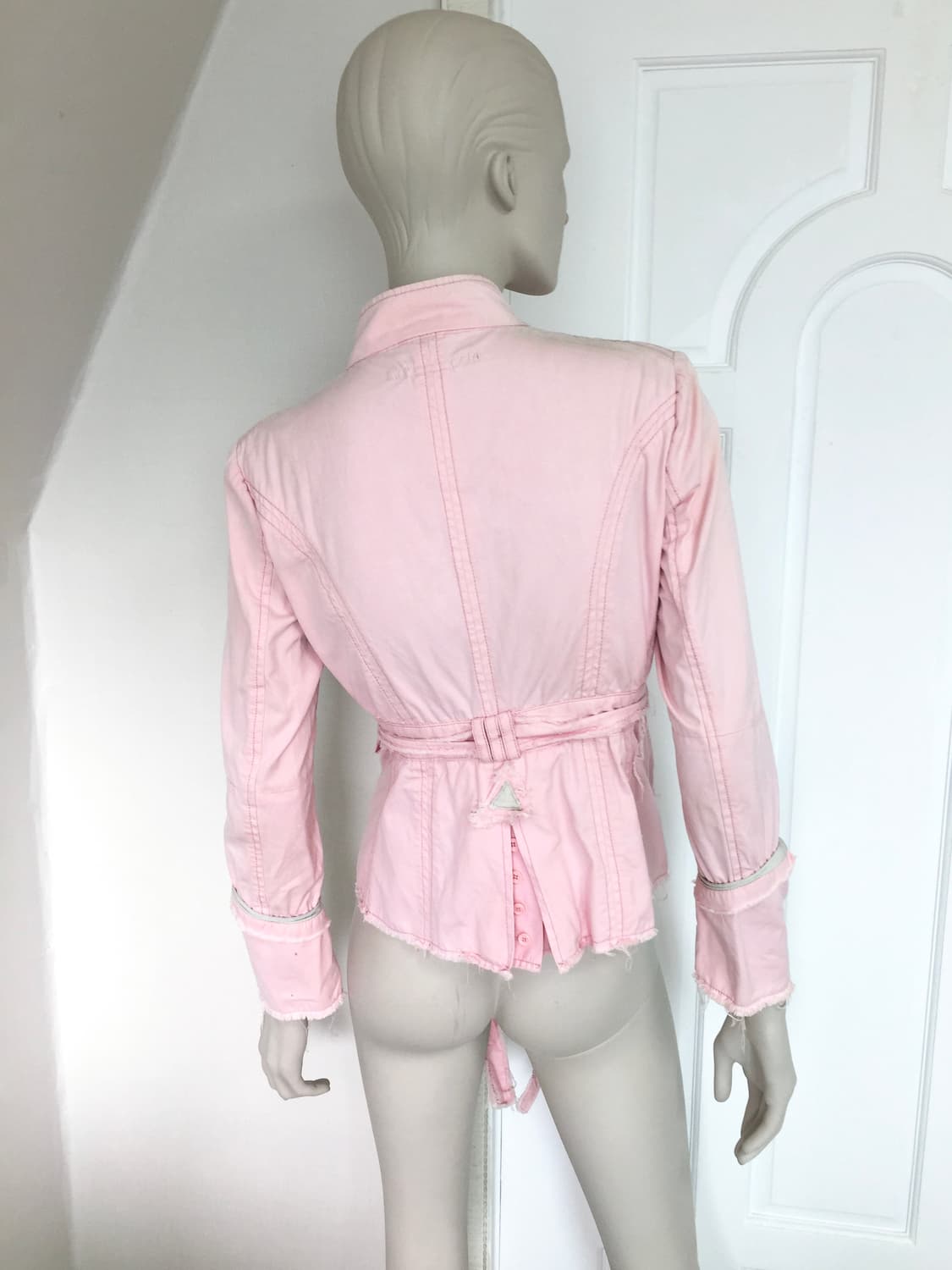 Marc Jacobs distressed Baby Pink Jacket 상품이미지3