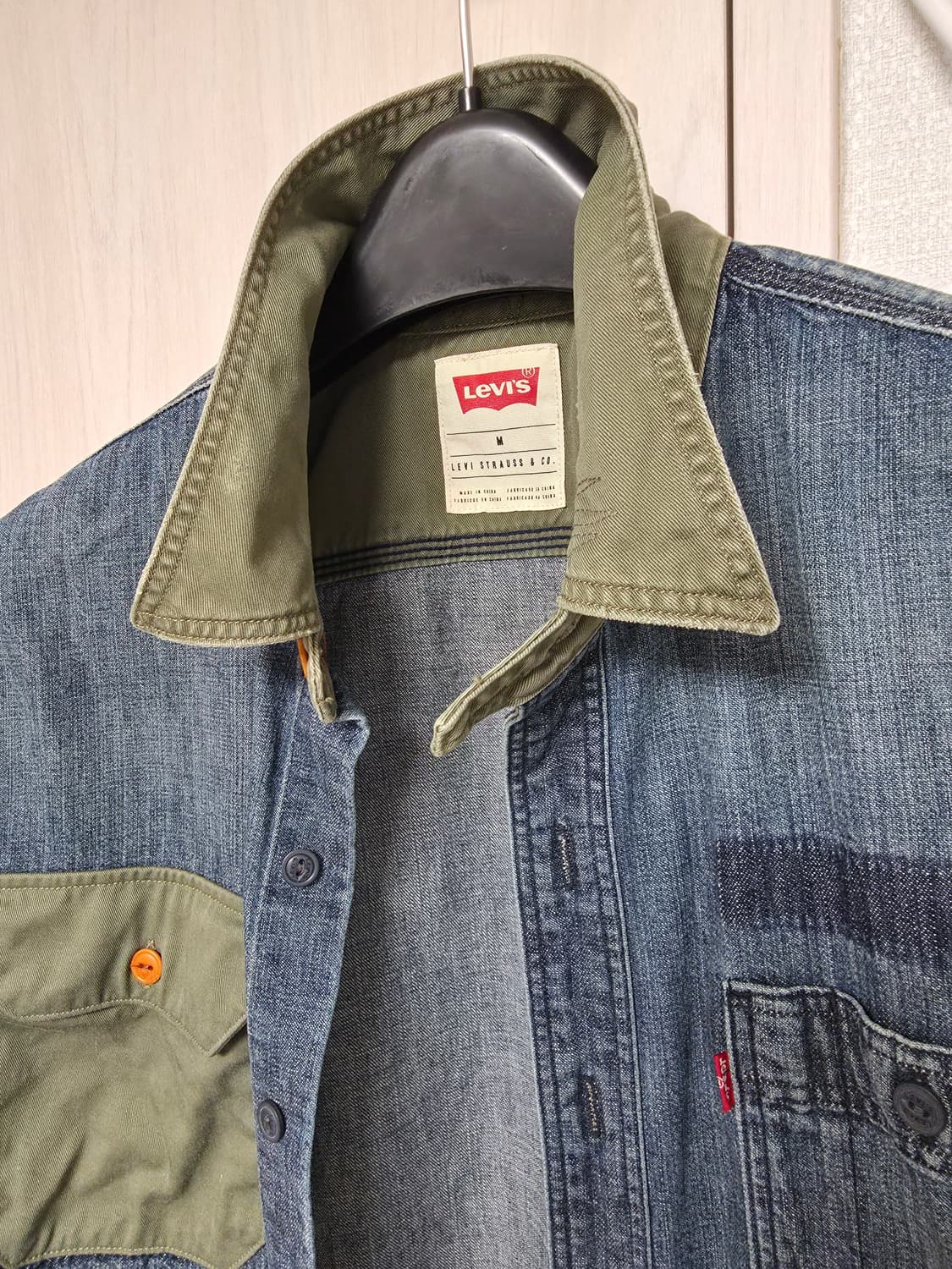 빈티지 리바이스 데님 셔켓 상품이미지6