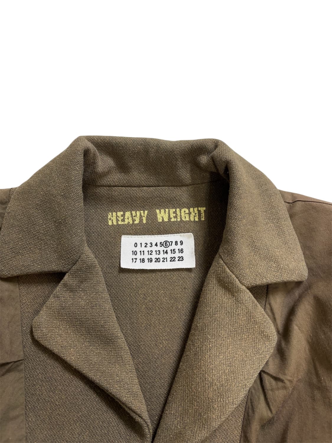 메종 마틴 마르지엘라 no.6 카키 베이지 자켓 상품이미지5