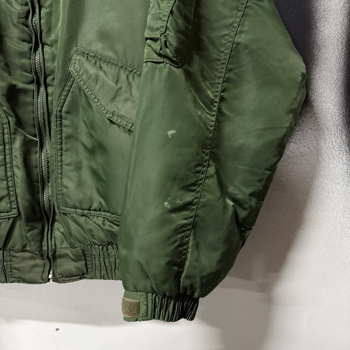 Green Park 빅사이즈 패치 디테일 Cwu 45p 플라이트 봄버자켓 상품이미지6