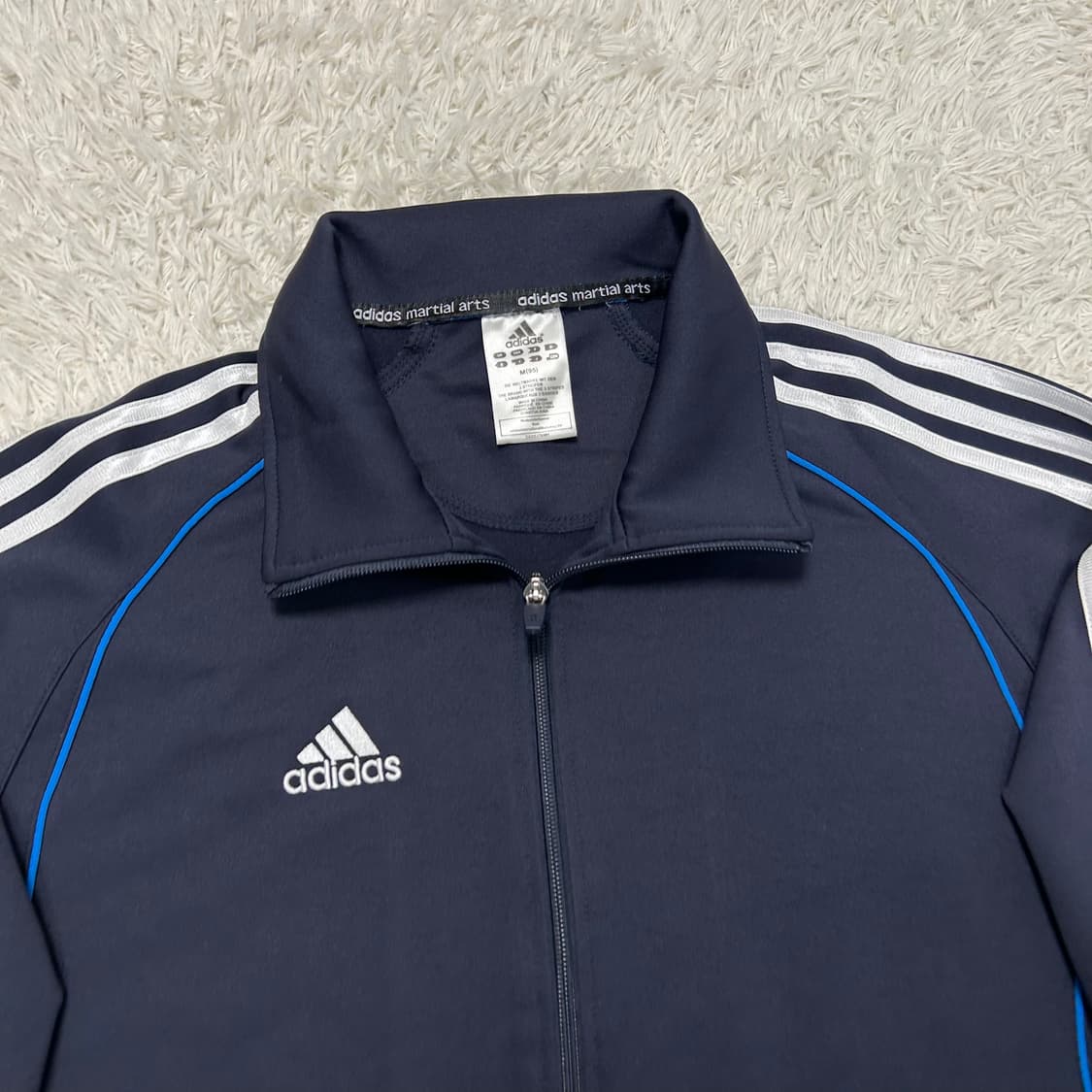 Adidas Navy Martial Arts Track Jacket 상품이미지5