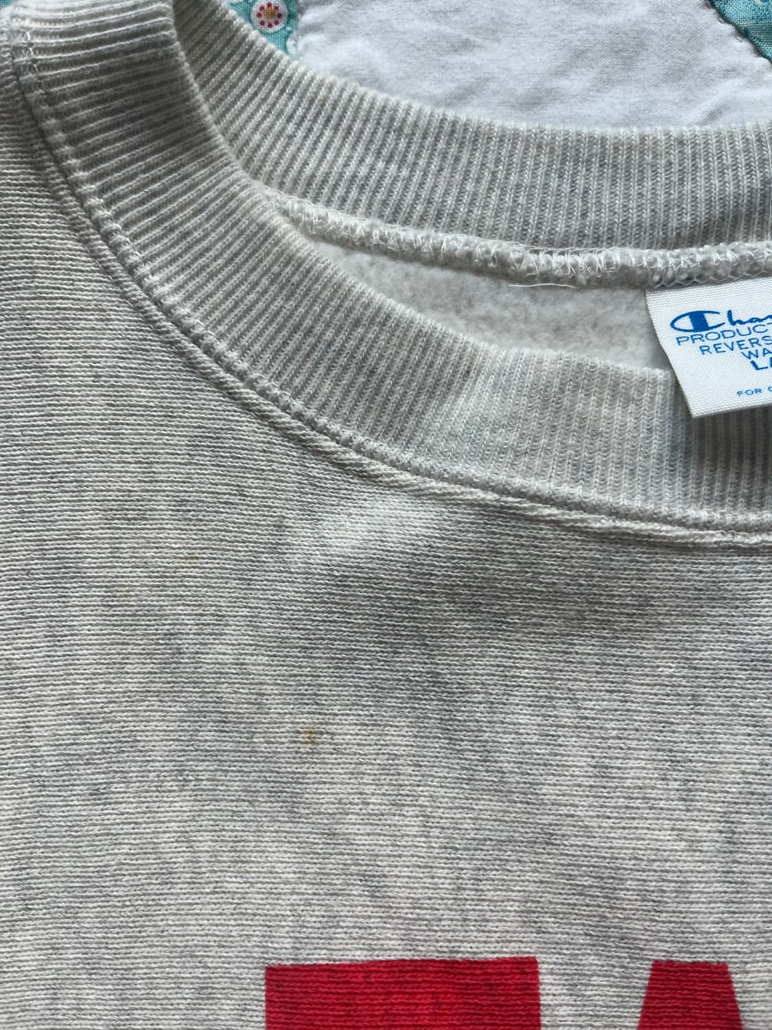 챔피온 리버스위브 블루탭 맨투맨 상품이미지6