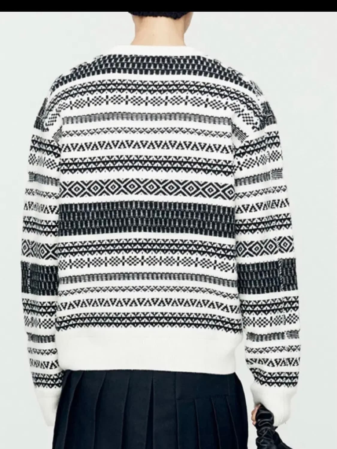 [L]앤더슨벨 NORDIC CREW-NECK SWEATER 상품이미지2