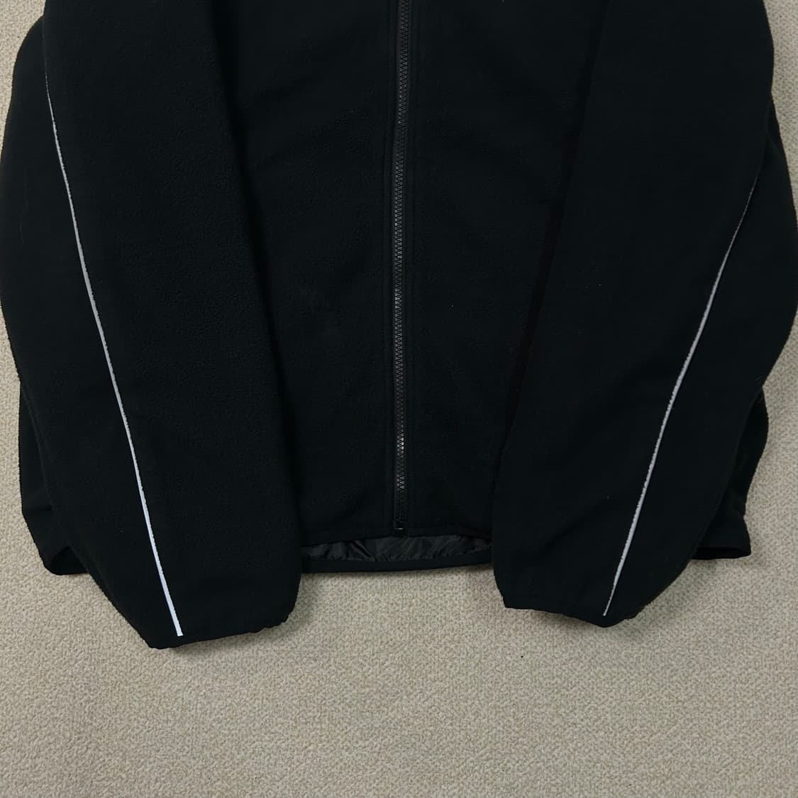 (XL) 미즈노 블랙 플리스 자켓 상품이미지4
