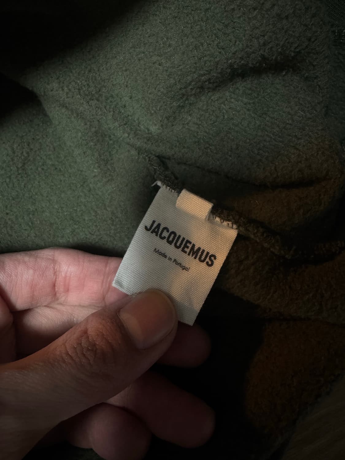 자크뮈스 올리브색 후드티 L 상품이미지4