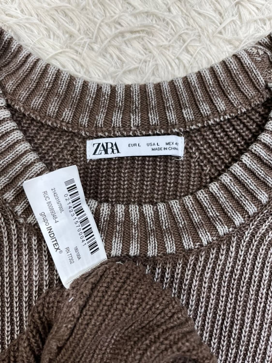 자라 빈티지 니트 티셔츠/#2847 상품이미지4