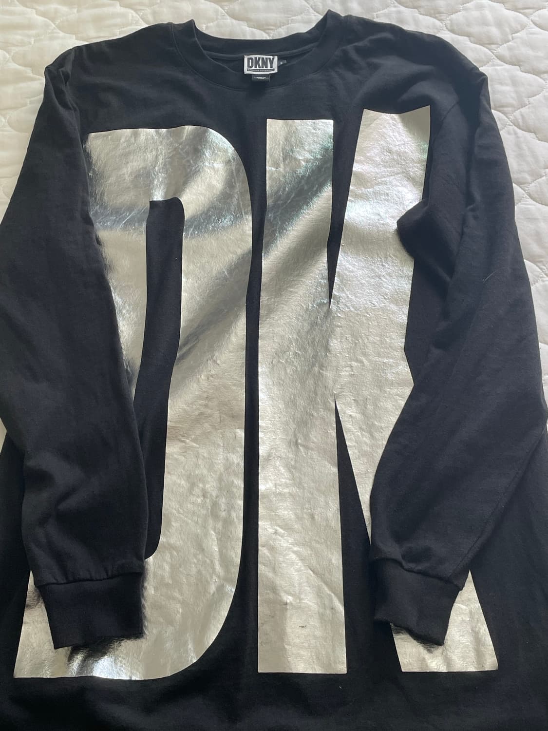 DKNY 도나카란 빈티지 고스펑크 y2k 락시크 아카이브 vkei 슬리브 상품이미지1