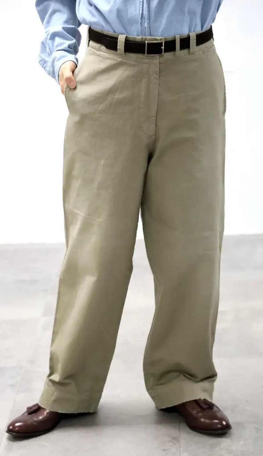 아프레쎄 빈티지 트윌 워크팬츠 베이지 3 상품이미지7