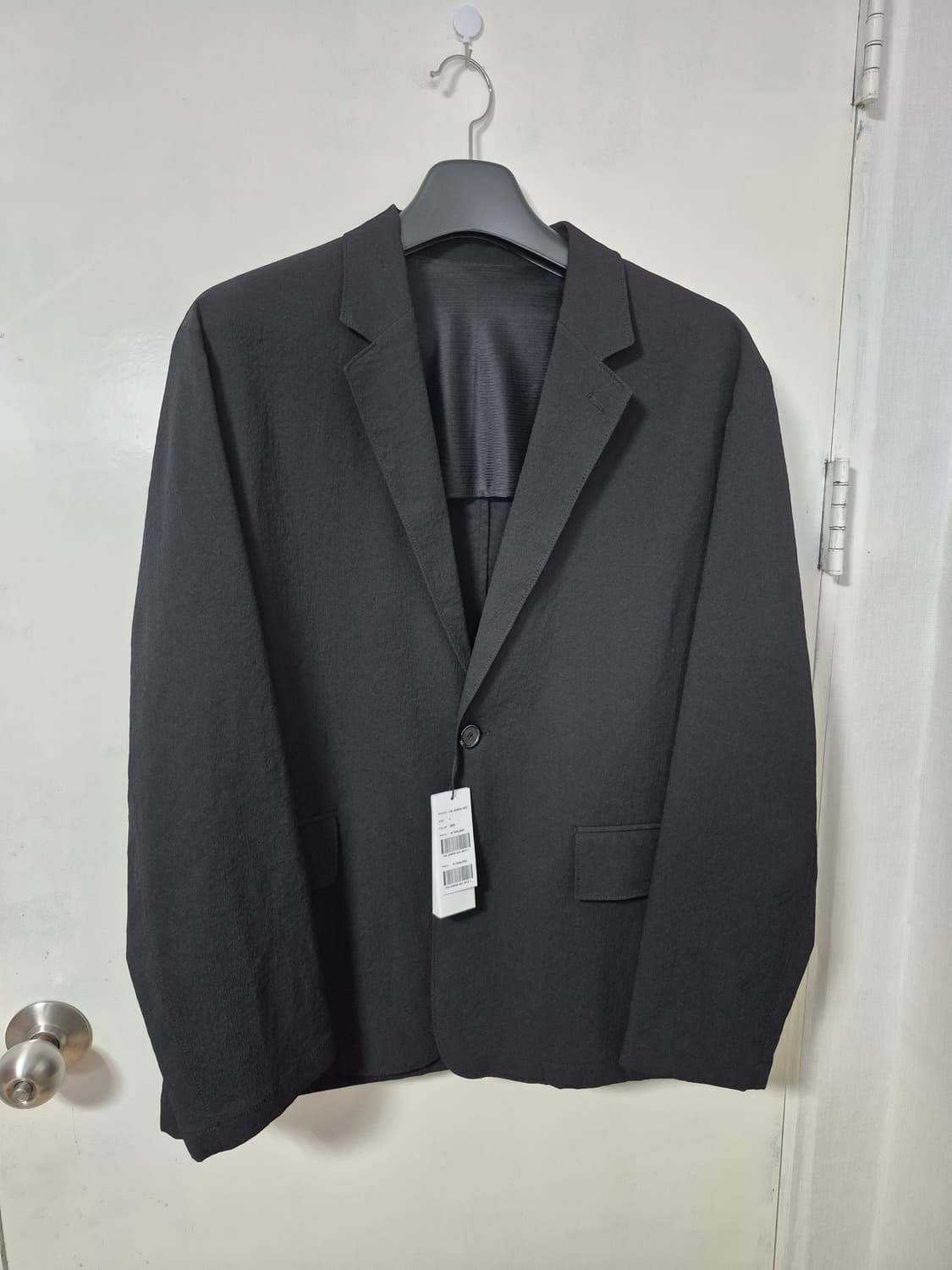 커스텀멜로우 Black Loose Fit Pleats Setup Jack 상품이미지3