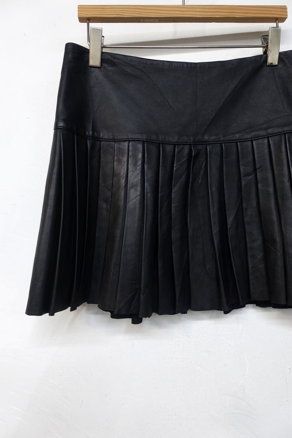 폴로 랄프 로렌 레더 플리츠 미니스커트 상품이미지6