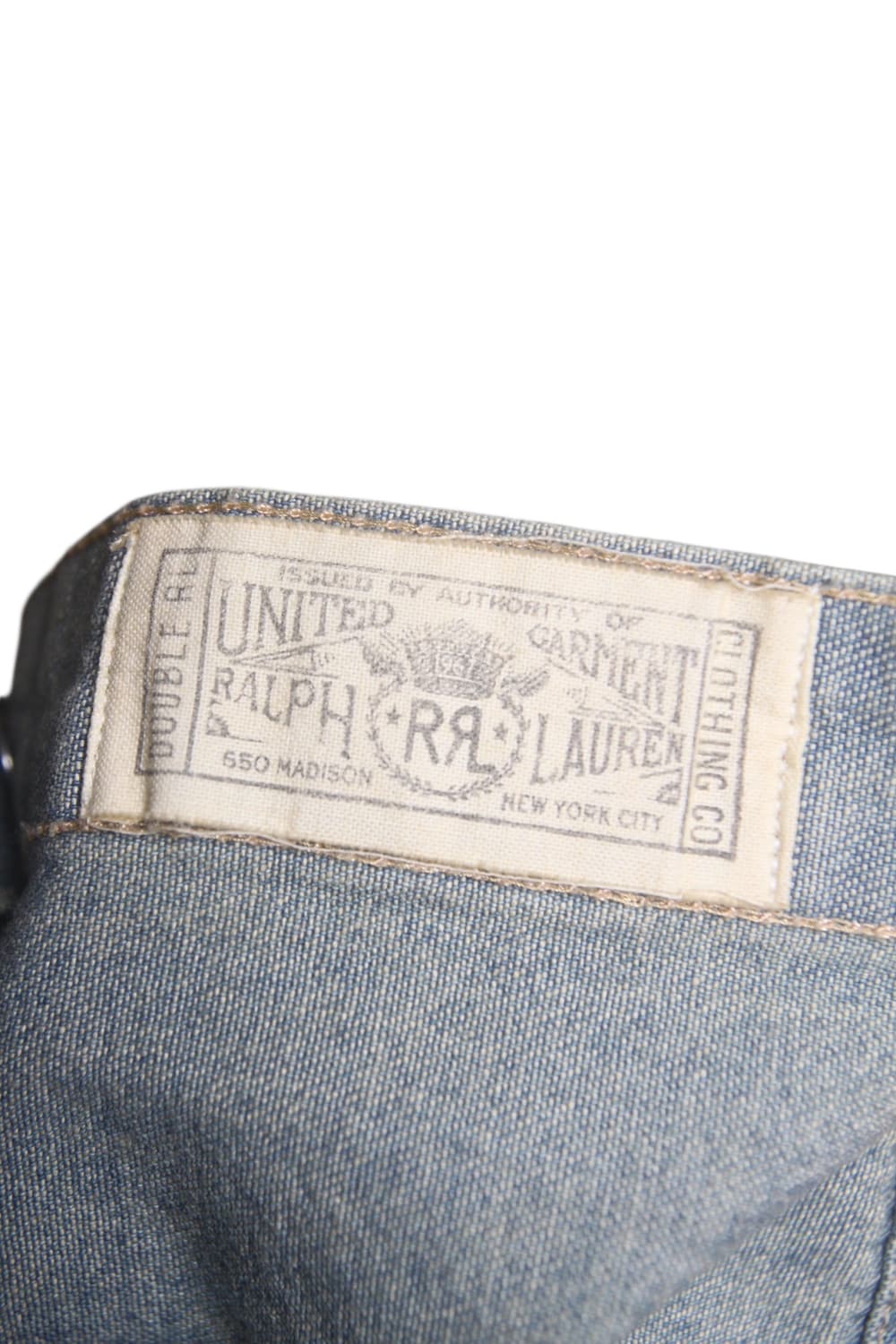 더블알엘 RRL 녹워싱 웨스턴 데님 셔츠 상품이미지8