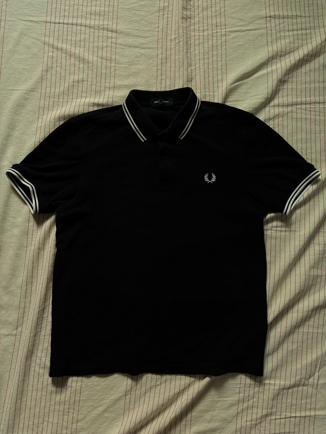 Fred perry 트윈팁 카라티 상품이미지1