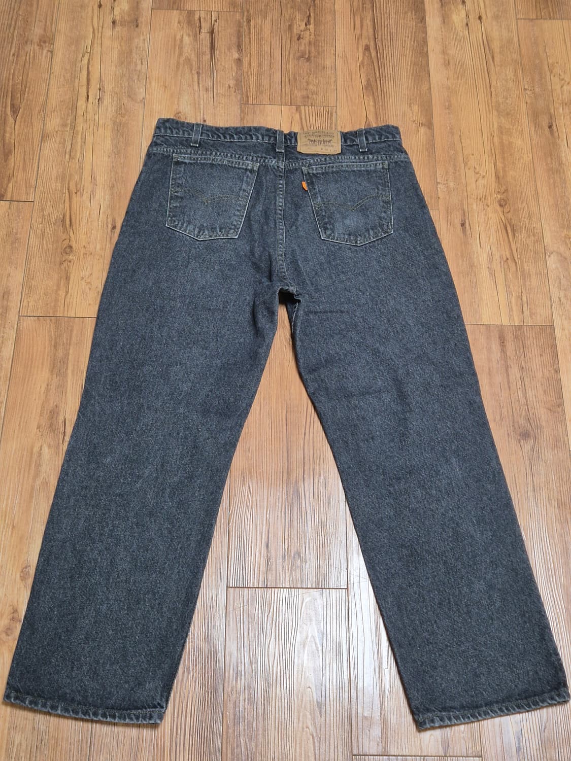 90S 리바이스 517 오렌지탭(Made in USA) 흑청 상품이미지2